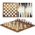 Chess, Draughts & Backgammon Set