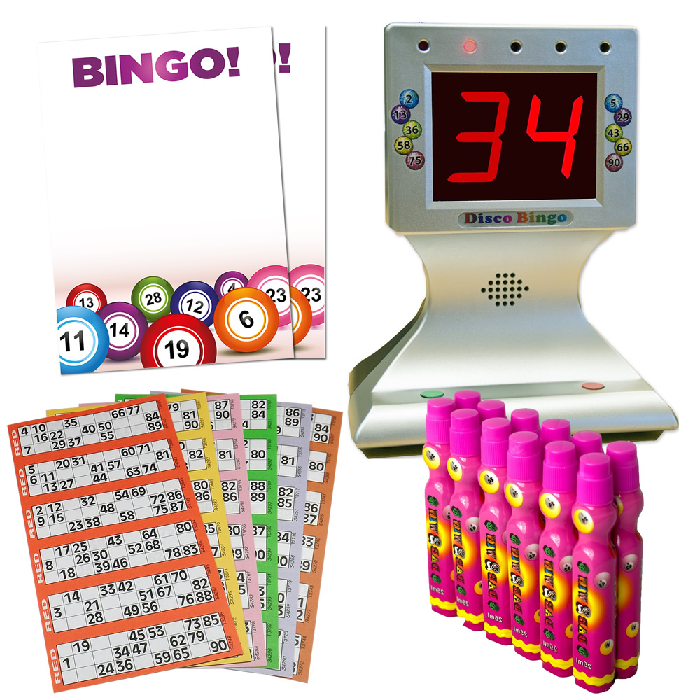 Disco Bingo Machine Package