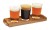 Acacia Wood Wine & Beer Flight - Box of 6