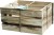 Wooden Display Crates (Set of 3)