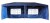 3m x 6m Garden Party Marquee - Blue