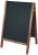 Wooden A-Frame Chalkboard