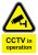 CCTV In Operation Sign