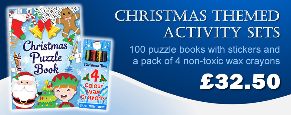 Christmas Activity Book Sets - 32.50