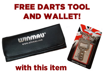 Free Darts Wallet and Tool with the Electronic Dart Scorer!