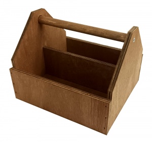 Wooden Table Tidy & Condiment Holder