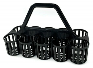 Glass & Bottle Collection Carry Basket