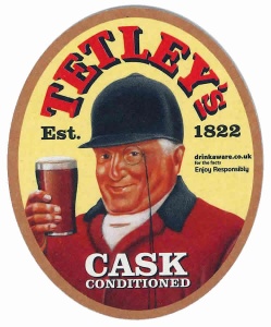 Tetleys Cask Branded Cardboard Pub Beer Mats