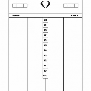 Drywipe Dart Scoreboard