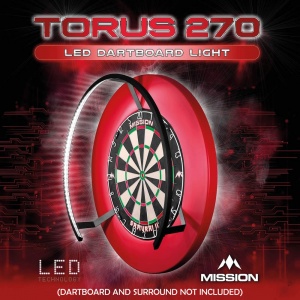 Mission Torus 270 LED Dartboard Lighting Surround System