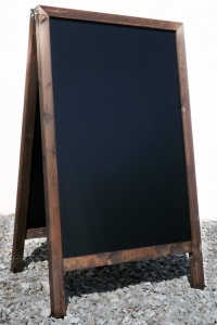 Large Hawker A-Frame Chalkboard