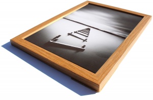 A3 Oak Effect Picture Frame