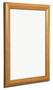 Light Wood Effect Snap Frame Poster Holder