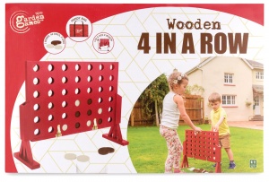 Garden Games Wooden 4 In A Row