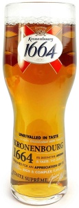 Kronenbourg 1664 Pint Glass (20oz) CE