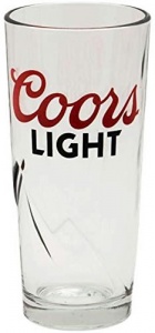 Coors Light 1/2 Pint Glass (20oz) CE