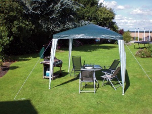 Garden Gazebo Party Tent - 2.4m