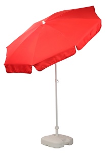 Classic Pub Garden Parasol - Red