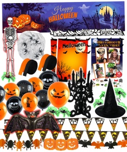 Halloween Party Event Decorations and Props Pack
