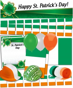 St. Patrick's Day Event Decoration Pack (17th March)