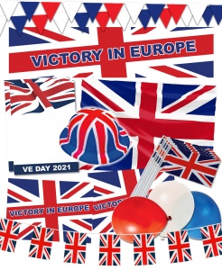 Victory in Europe Day Theme Event Decoration Pack