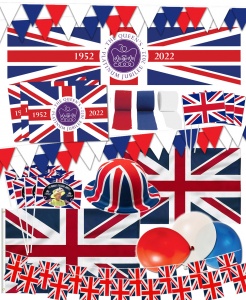 The Queen's Platinum Jubilee Party Decoration Pack