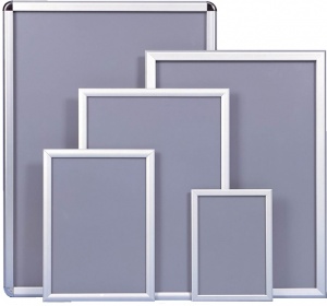 Snap Frame Poster Holder - Silver
