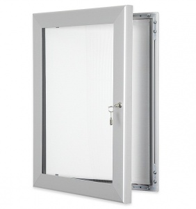 External Locking Display Case (Silver)