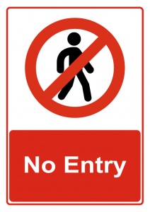 No Entry Sign