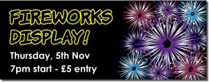 Firework Night Banner