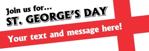 St. George's Day Banner