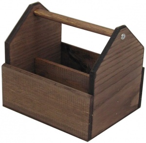 Wooden Table Tidy & Condiment Holder