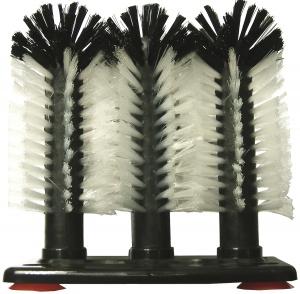 3 Brush Glass Washer