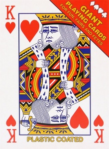 Giant A4 Playing Cards