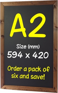 A2 Chalkboard (Framed)