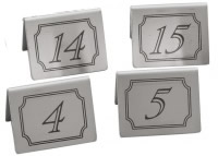 Table Numbers - Tent Shaped