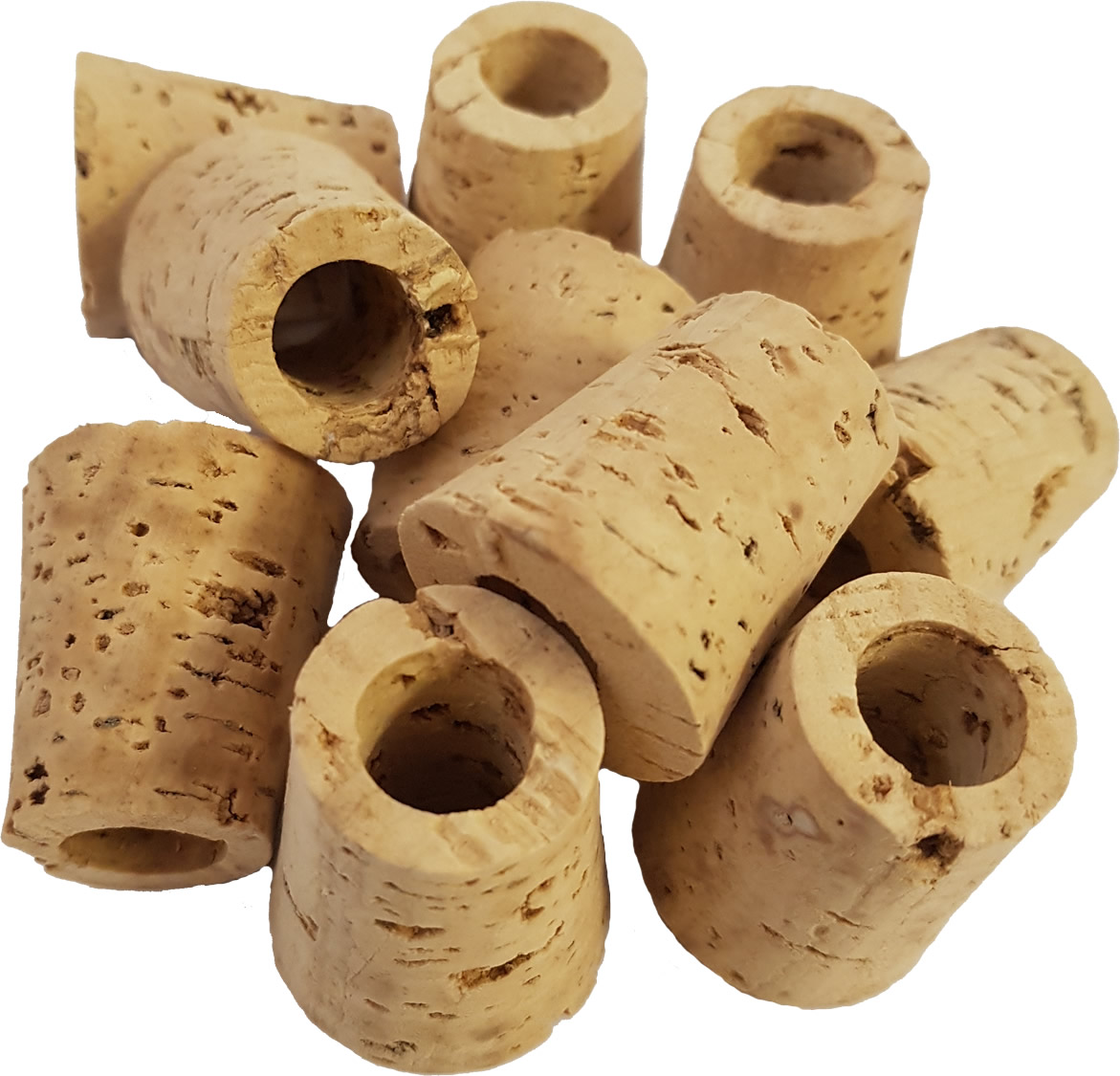 10 x Natural Corks for Optics or Spirit Measures 1 Gallon by Chabrias Ltd 