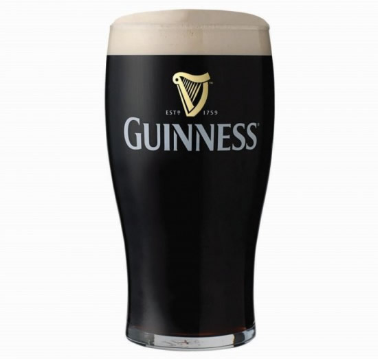 Guinness Pint Glass New Style CE Stamped 20oz Fully Toughened Official Brand 