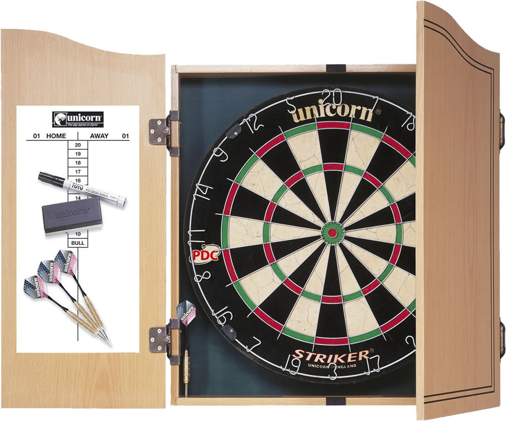 Unicorn Dart Set With Cabinet