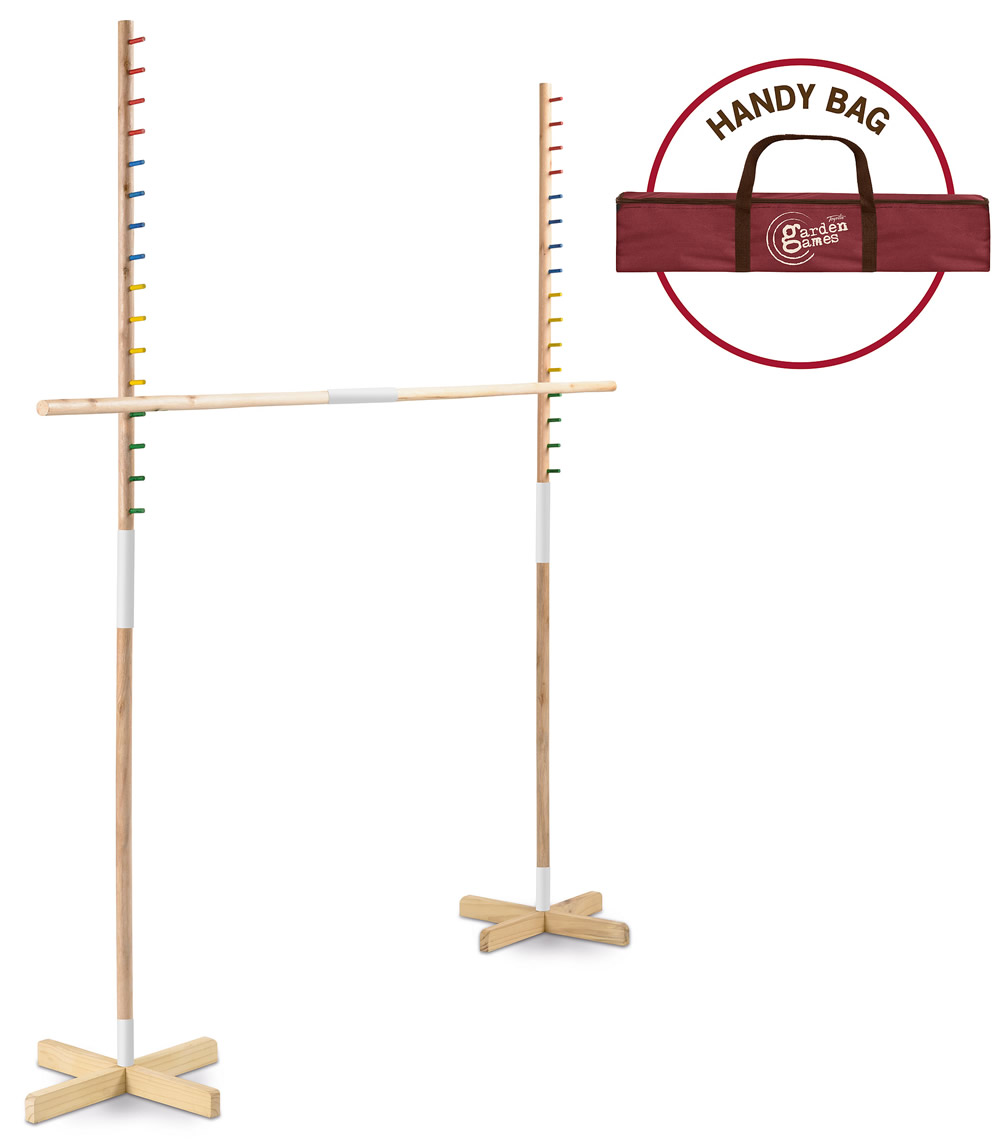 Wooden Limbo Garden Game Set