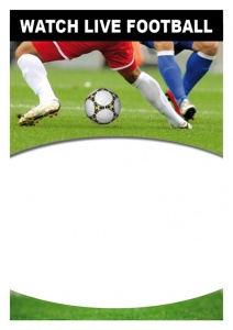 Watch Football Poster