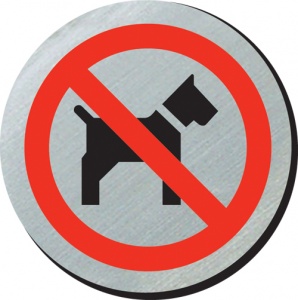 No Dogs Door Disc