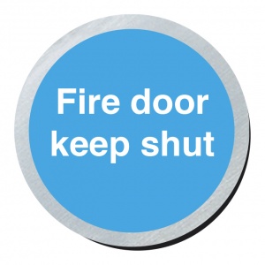 Fire Door Keep Shut Disc Sign