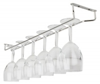 Wine Glass Hanger Rail - Chrome