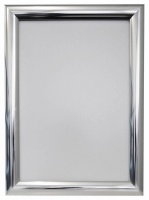 Polished Chrome Effect Snap Frame