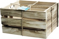 Wooden Display Crates (Set of 3)