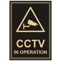 CCTV In Operation Sign