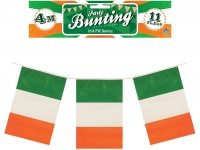 Irish Flag Bunting - 12ft (11 Flags)