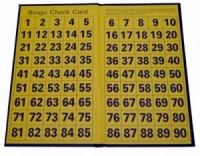 Bingo Checkboard & Discs