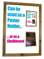 Chalkboard Poster Holder